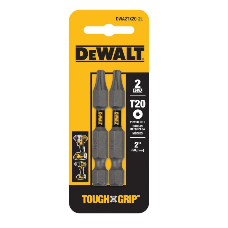 Set 10 Punte Torx TX In Acciaio S2 - T20, Per Cacciaviti E Avvitatori