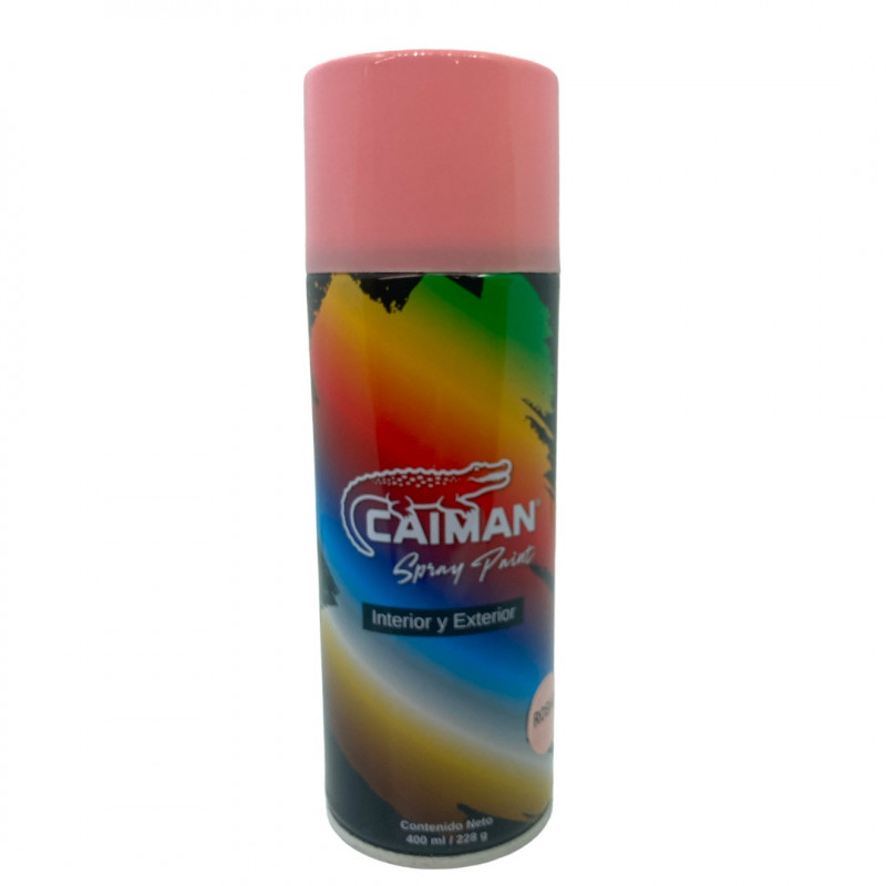 PINTURA EN SPRAY COLOR BLANCO HUESO. MARCA CAIMAN