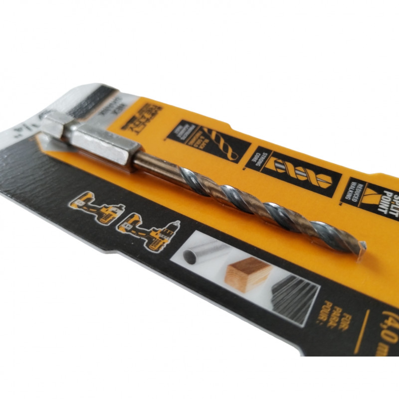 Brocas Hss Para Metal Y Madera De 1/16 Pulgadas, Vastago Hexagonal De 1 4 Pulgadas Marca Dewalt