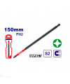 PUNTA DE IMPACTO MAGNETICA PHILLIPS NO. 2 X 6 PULGADAS DE LARGO. EMTOP