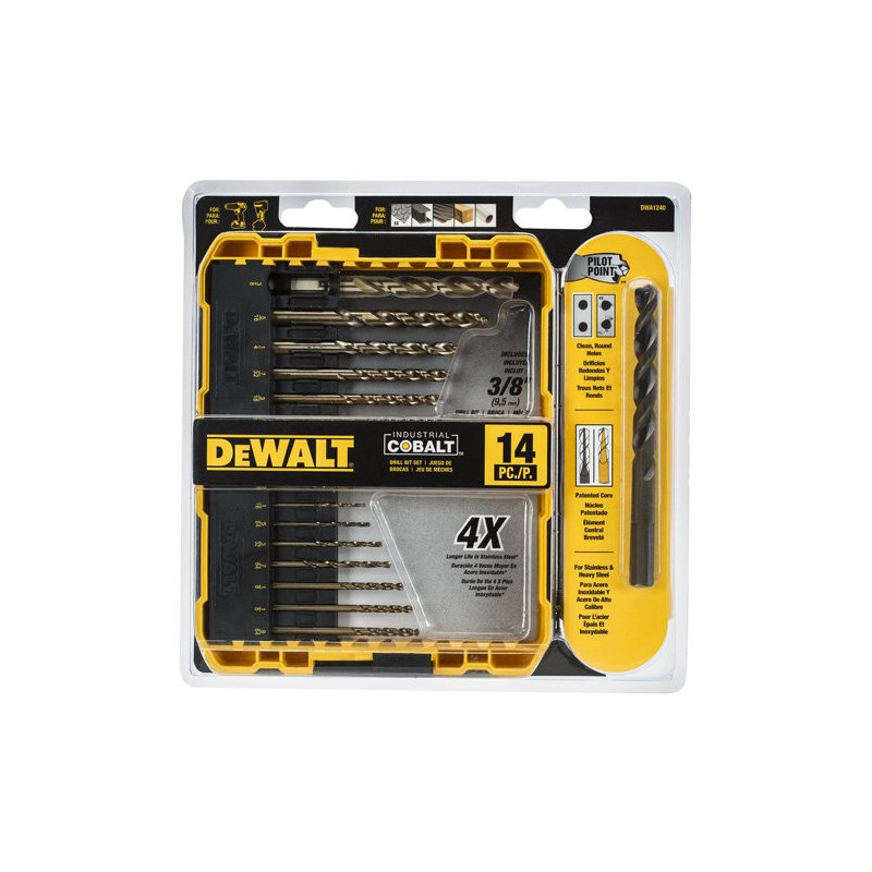 DEWALT® ESPAÑA  Descubre las Brocas de Cobalto para metal 