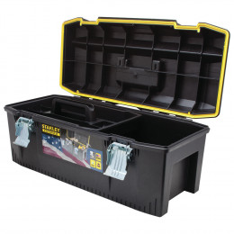 Caja para herramientas de metal 19 Stanley 96219L, Materiales De  Construcción