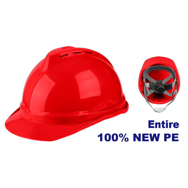 Casco de Seguridad color rojo marca Emtop